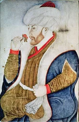 Portrait of Sultan Mehmet II